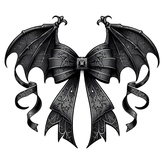 BLACK BAT BOW