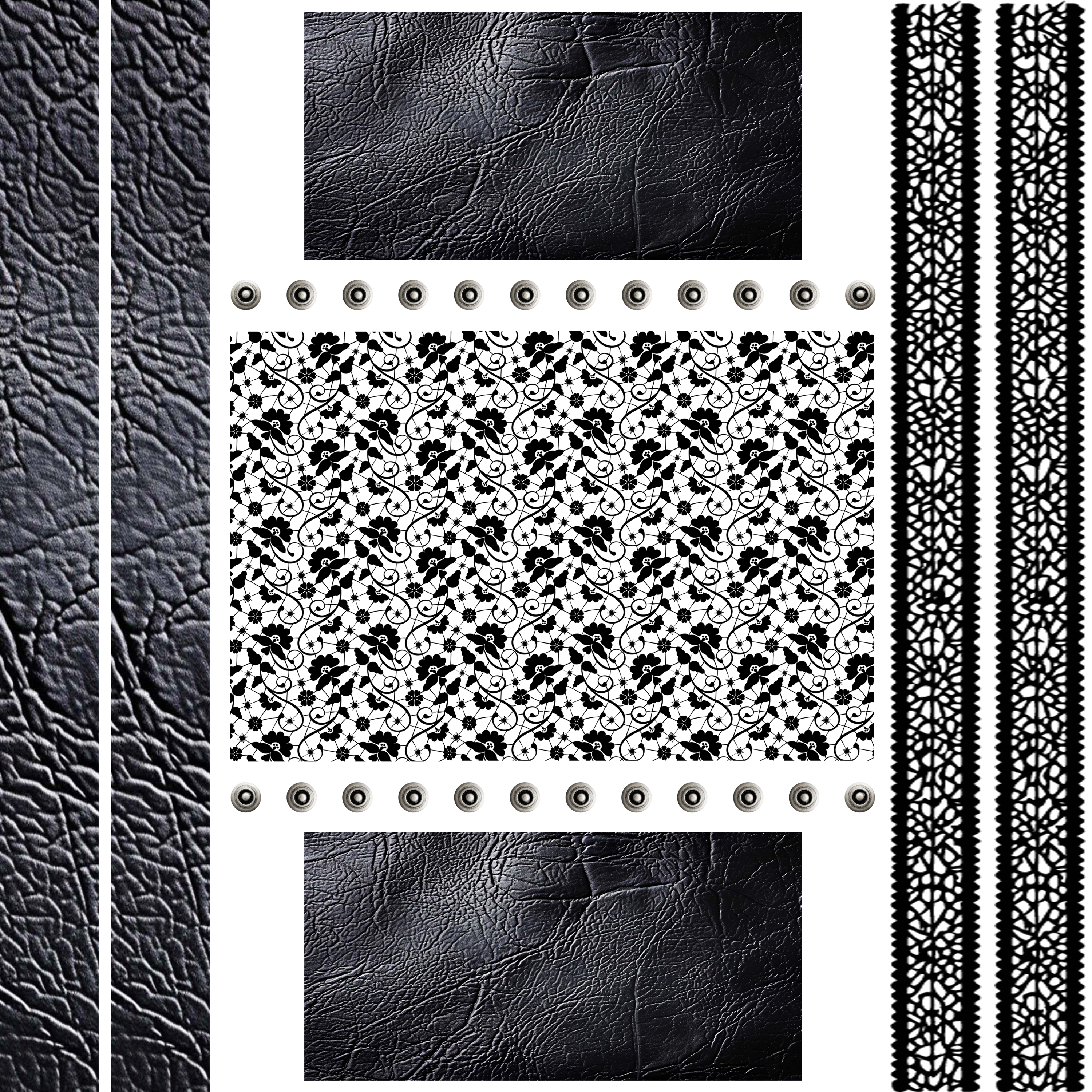 BLACK LEATHER AND LACE – Chaotic Chaos Designs