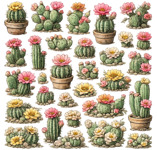 BLOOMING CACTUS