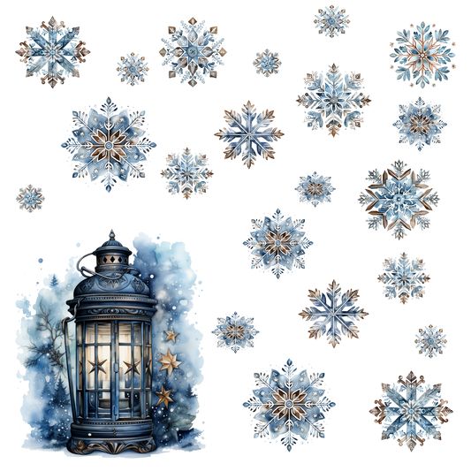 BLUE LANTERN WINTER ELEMENT SHEET