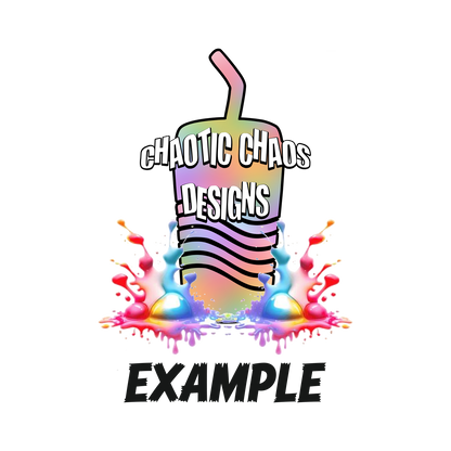 TUMBLER BOTTOM CUSTOM LOGOS (25 minimum)