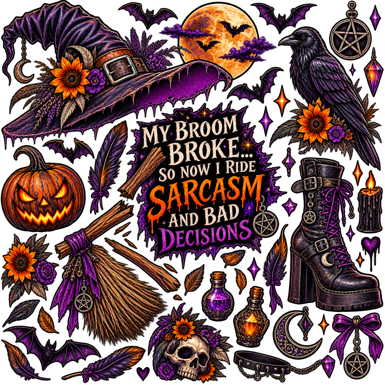 BROKEN BROOM ELEMENT