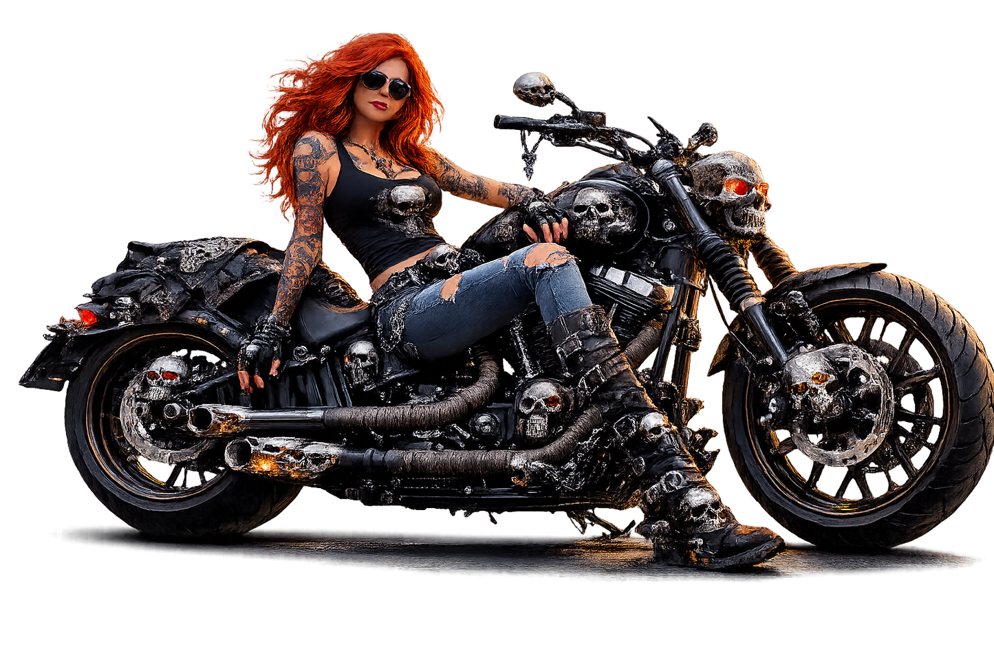 REDHEAD BIKER 1