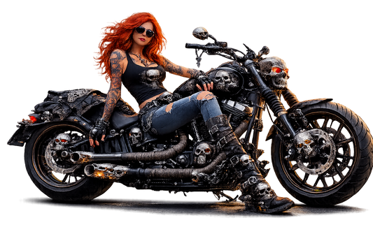 REDHEAD BIKER 1