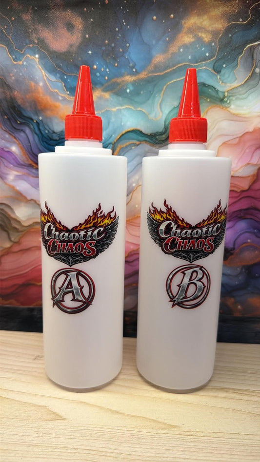 CHAOS EPOXY BENCH BOTTLES