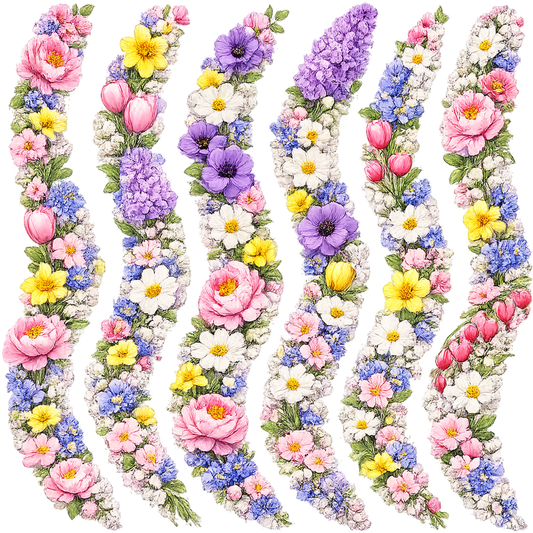 SPRING FLOWER STRIP 3