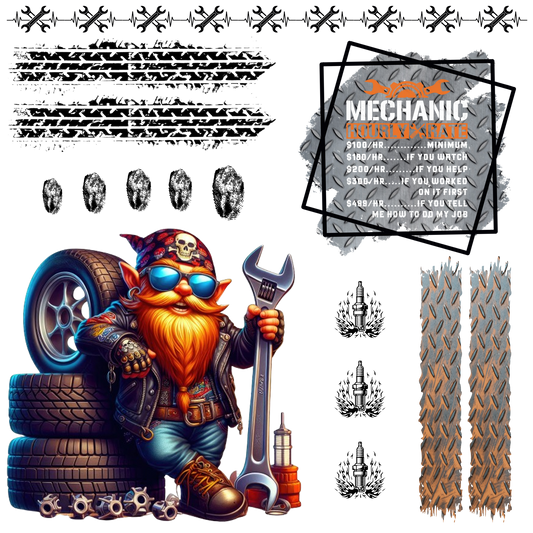 GARAGE GNOME 1 ELEMENT SHEET