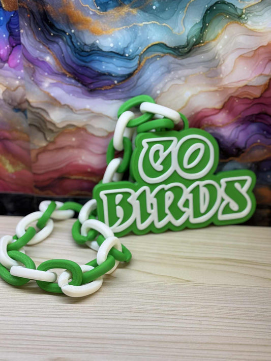 GO BIRDS ~ XL NECKLACE