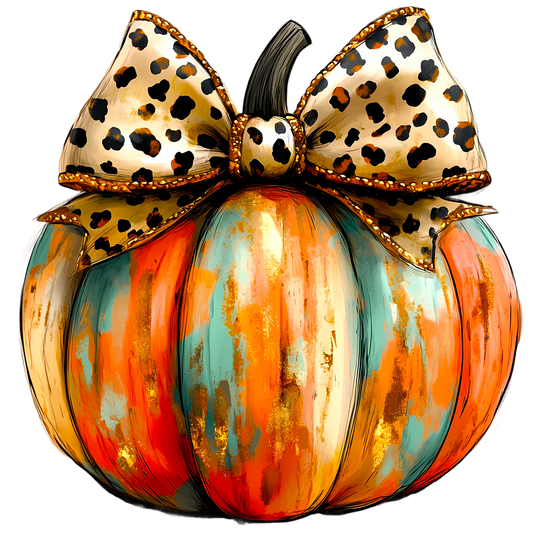 GOLD GLITTER PUMPKIN