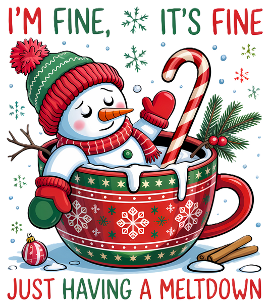 JUST HAVING A MELTDOWN