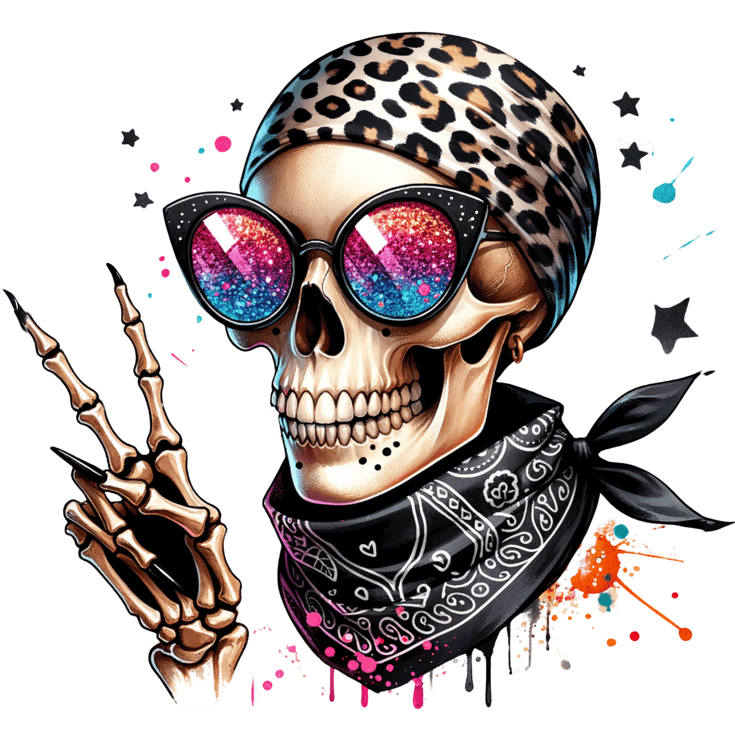 HIPSTER SKULL 13