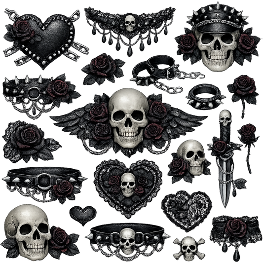 LEATHER AND SKULLS 1