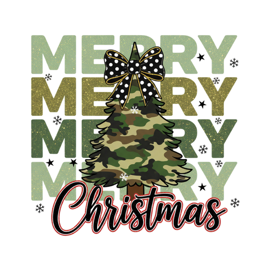 MERRY CHRISTMAS CAMO
