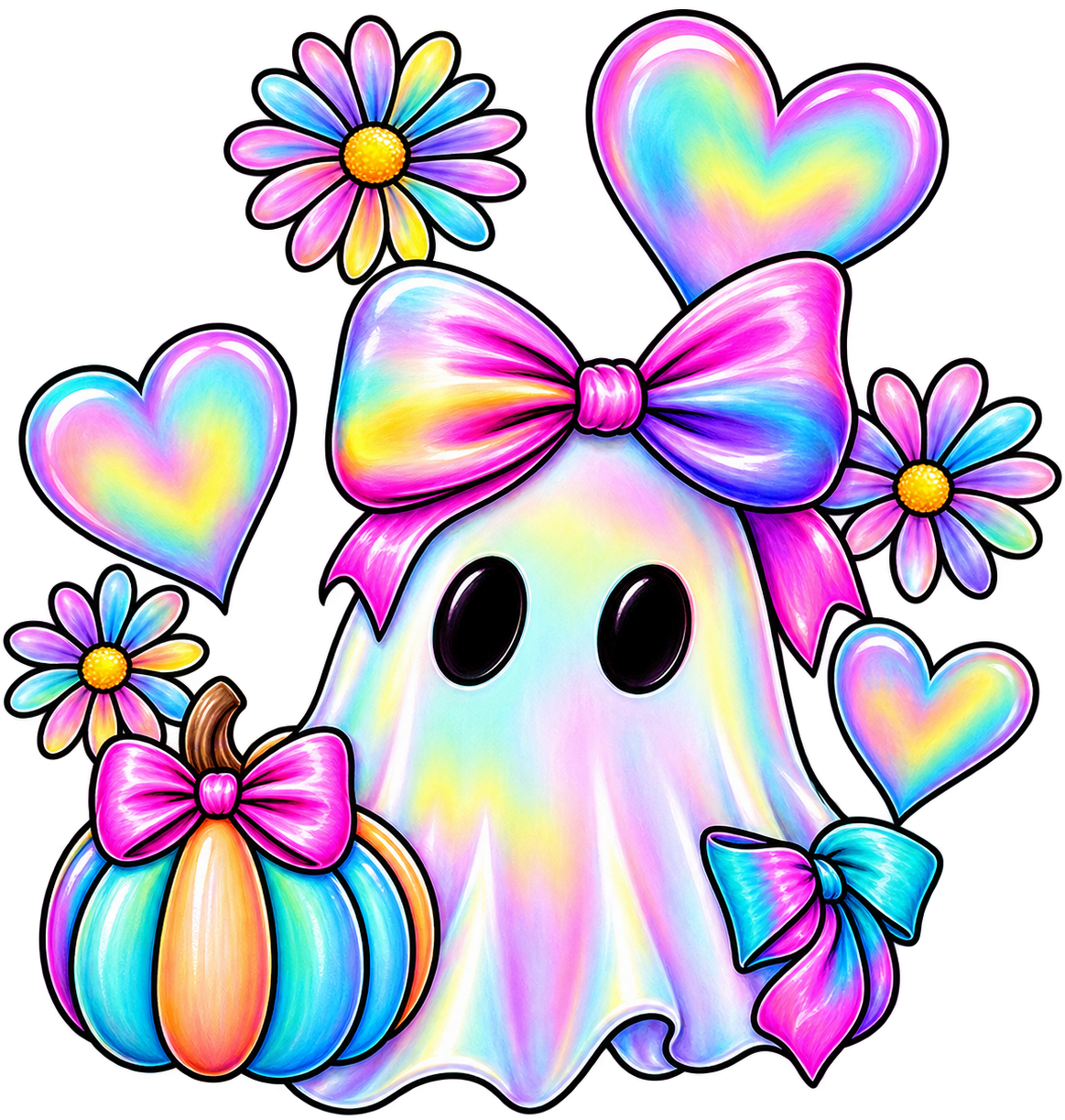 PASTEL HALLOWEEN GHOST