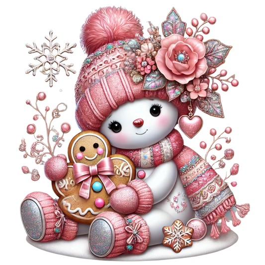 PINK SNOWMAN 1