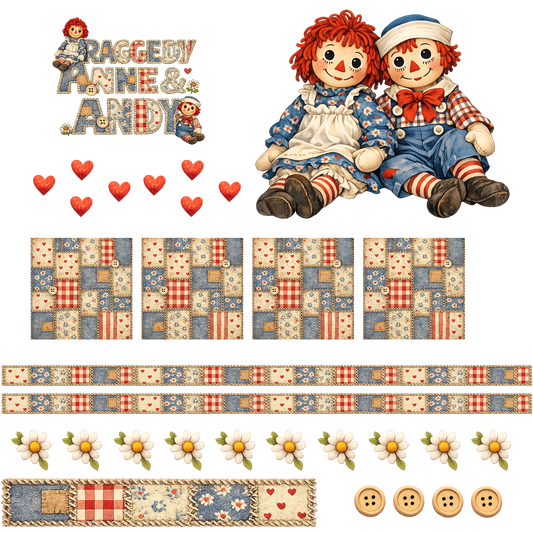 RAGGEDY ANNE & ANDY