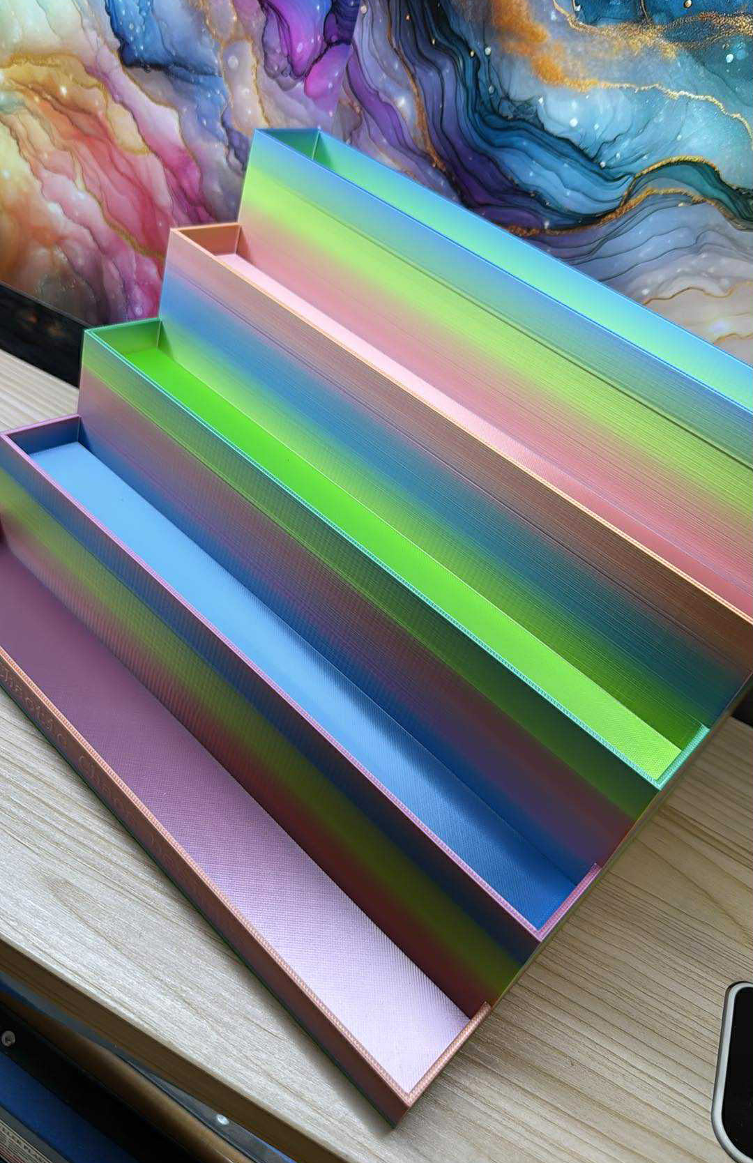 RTS ~ RAINBOW INK RACK