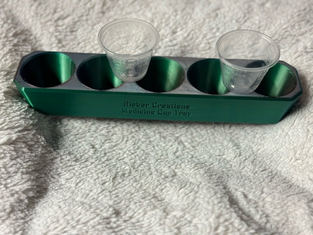 RIEBER MEDICINE CUP TRAY