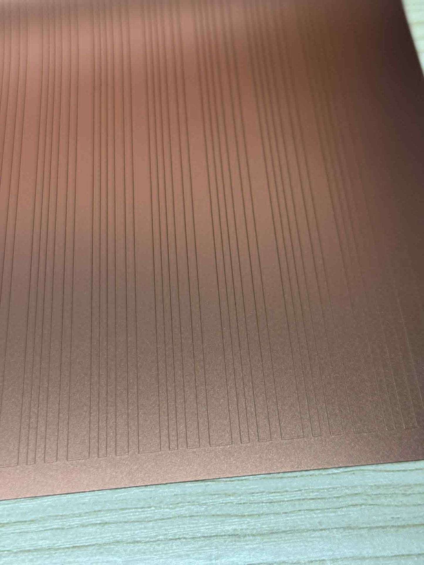 ROSE GOLD METALLIC PINSTRIPING