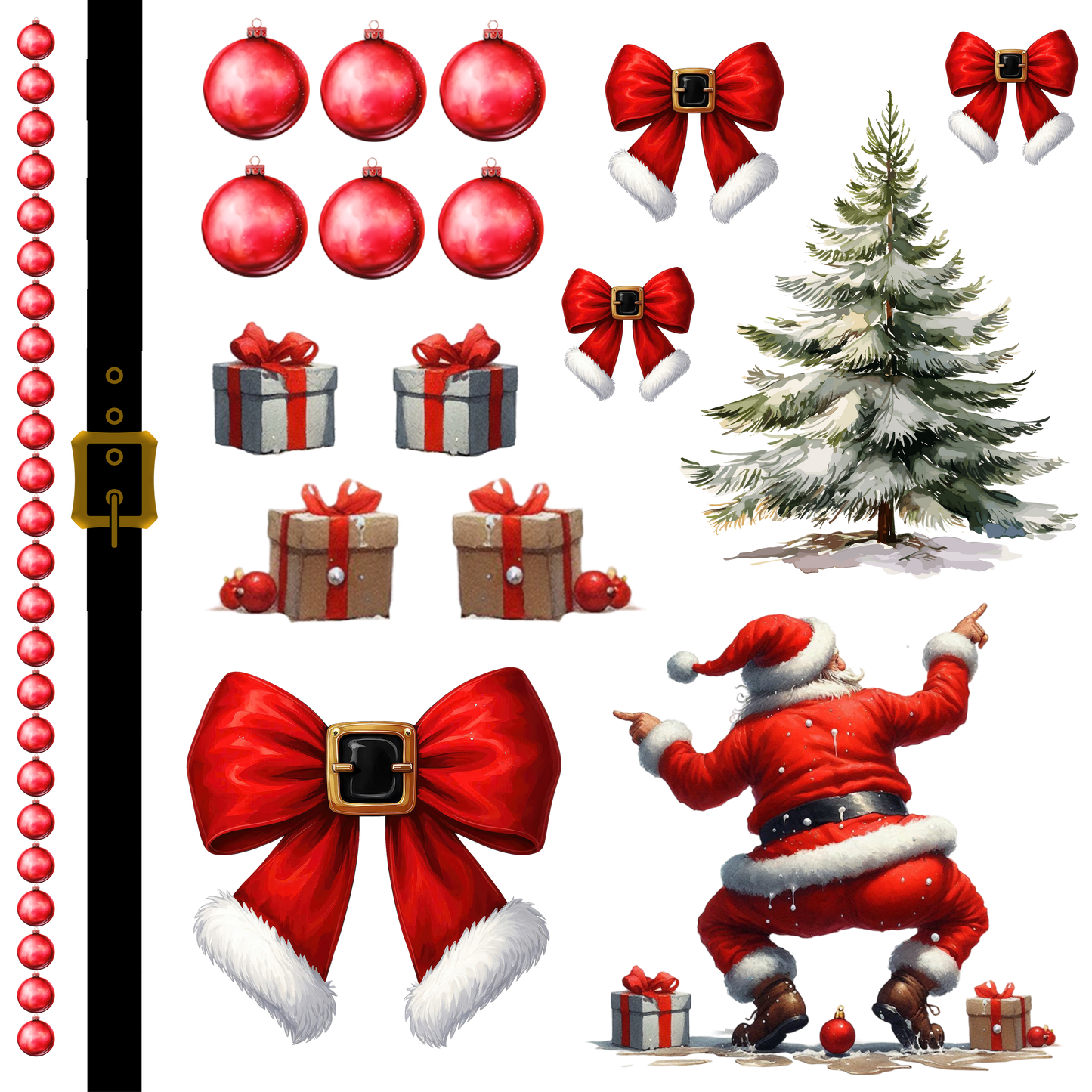 SANTA BOOGIE 1 ELEMENT SHEET