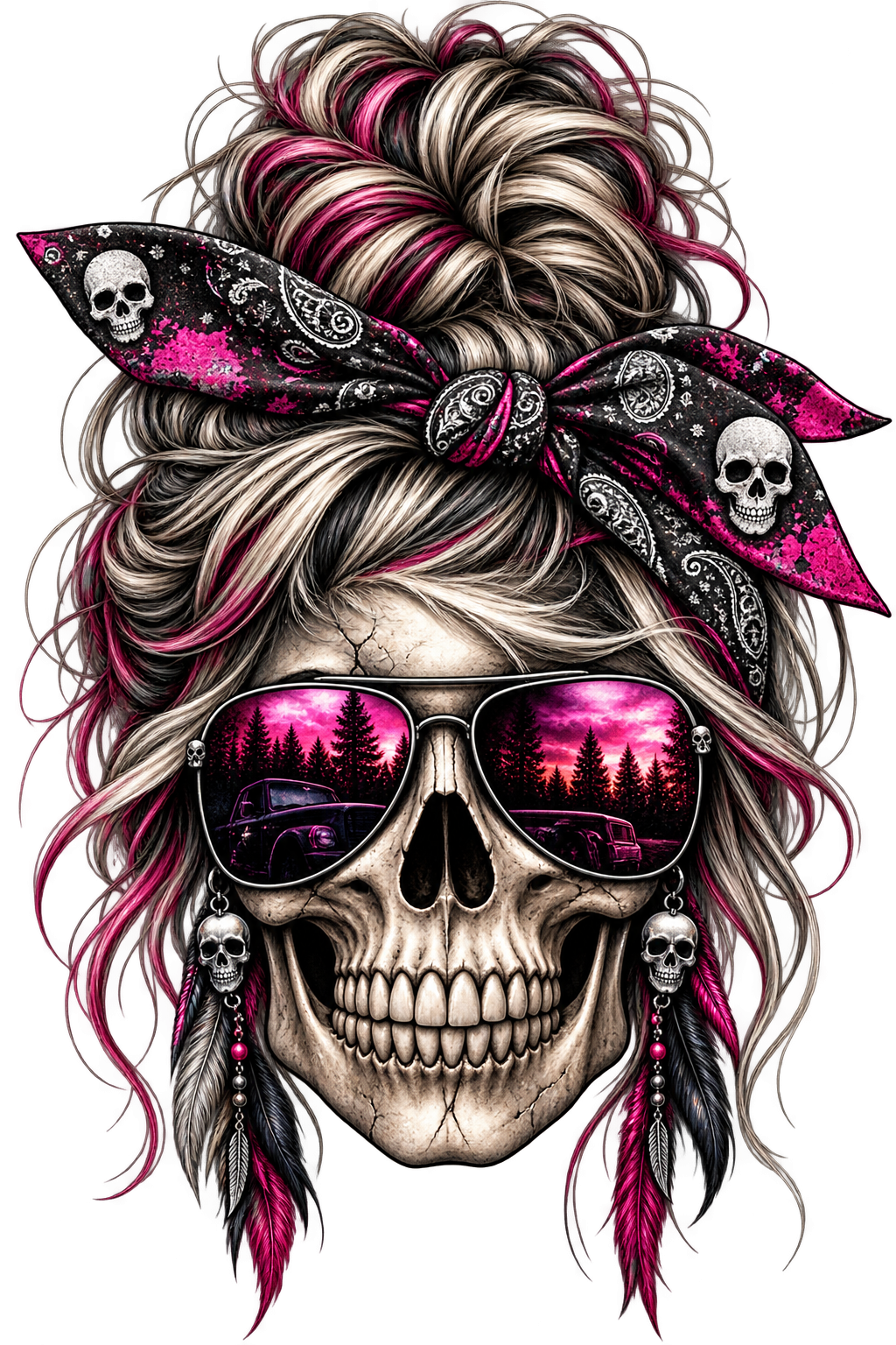 SKULL PINK LADY