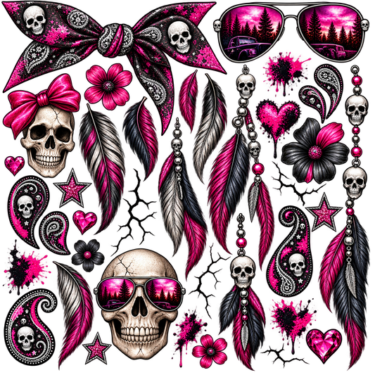 SKULL PINK LADY ELEMENT