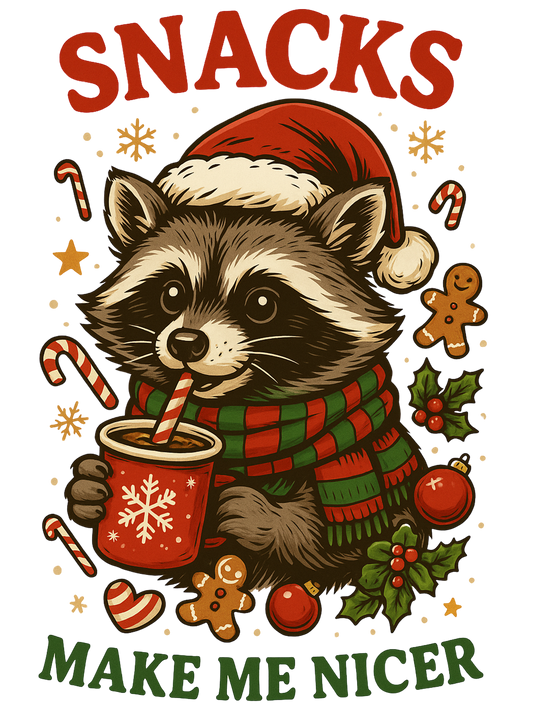 SNACKS MAKE ME NICER