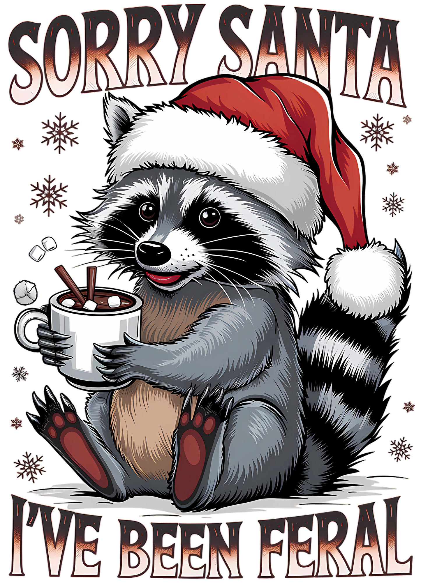 SORRY SANTA I'VE BEEN FERAL