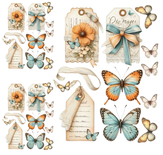 BUTTERFLY TAGS ELEMENT