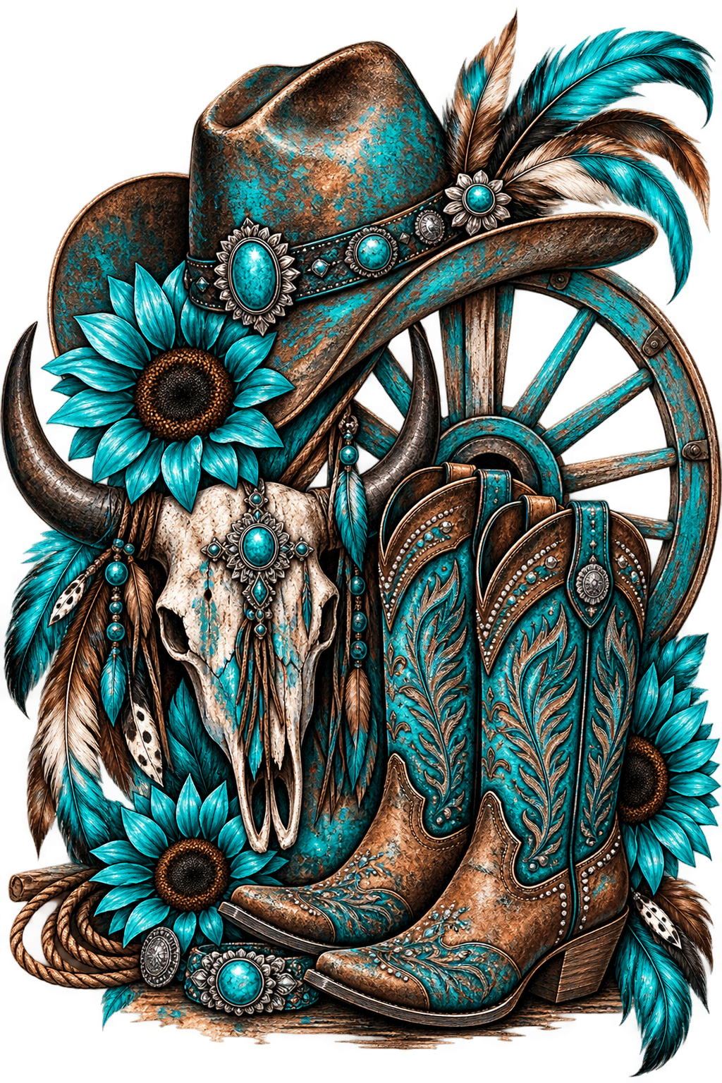 TURQUOISE WESTERN