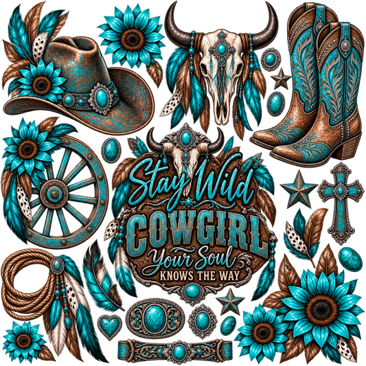 TURQUOISE WESTERN ELEMENT