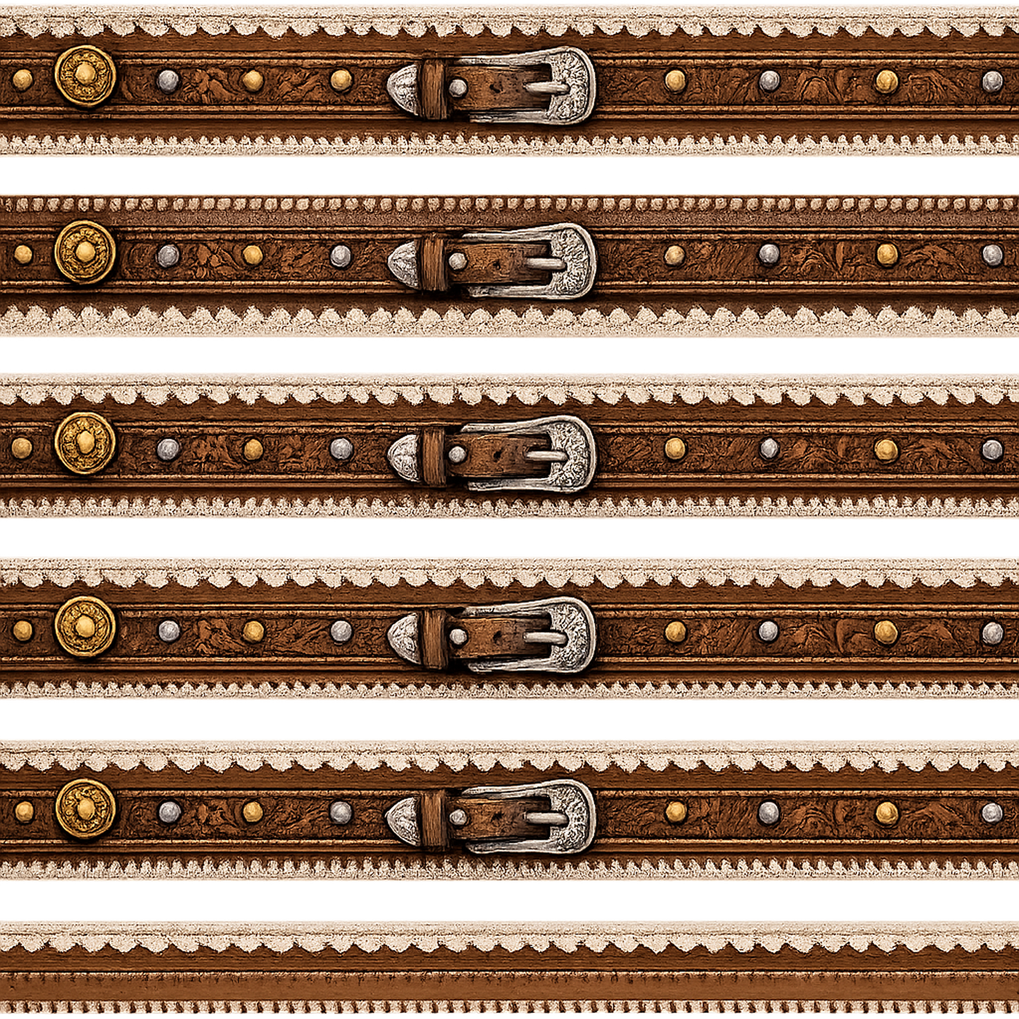 WESTERN LEATHER BELTS 1