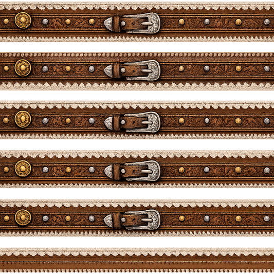 WESTERN LEATHER BELTS 1