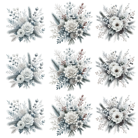 WINTER BOUQUET SHEET