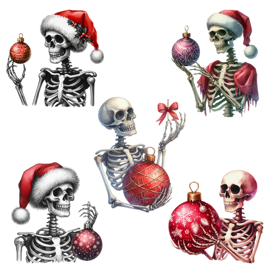 CHRISTMAS SKELLY SHEET
