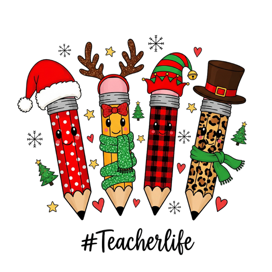 CHRISTMAS TEACHER LIFE