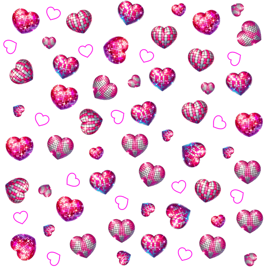 DISCO HEARTS SHEET