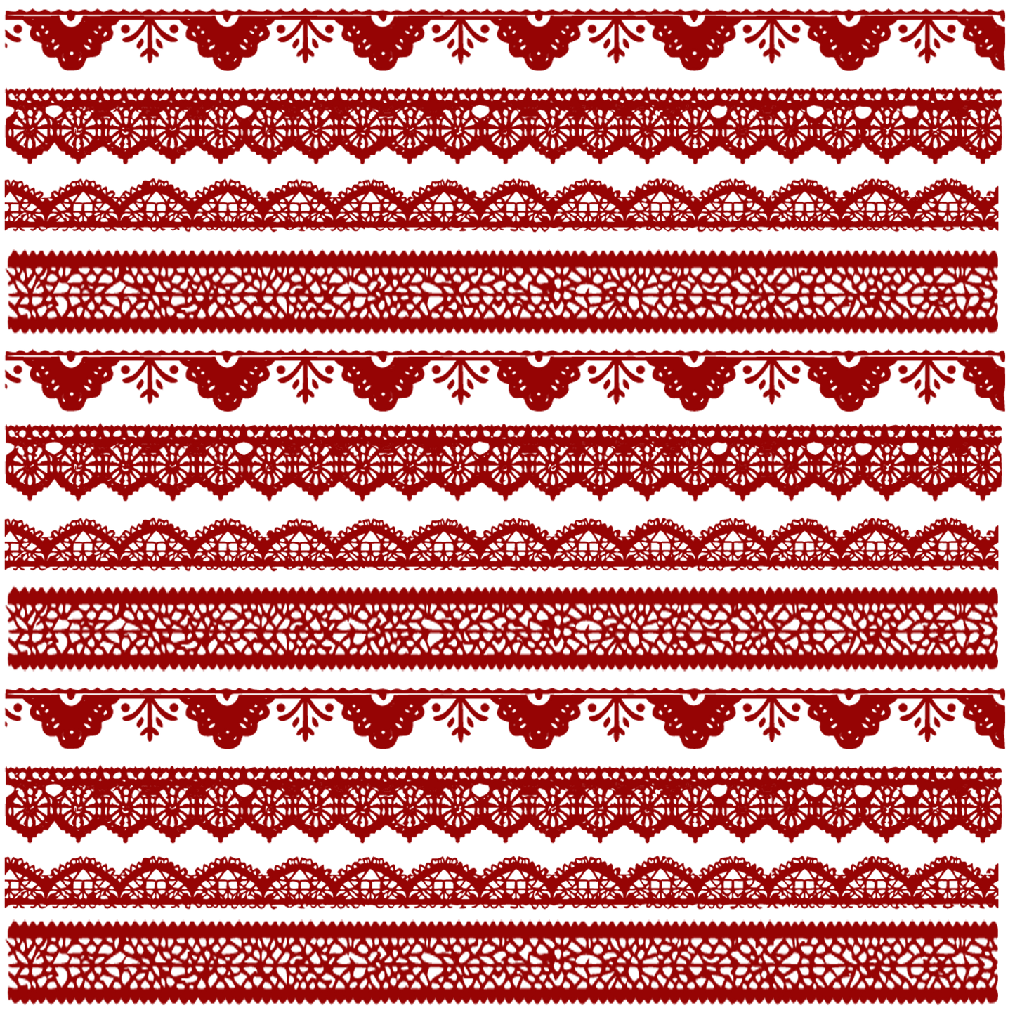 LACE 1 RED