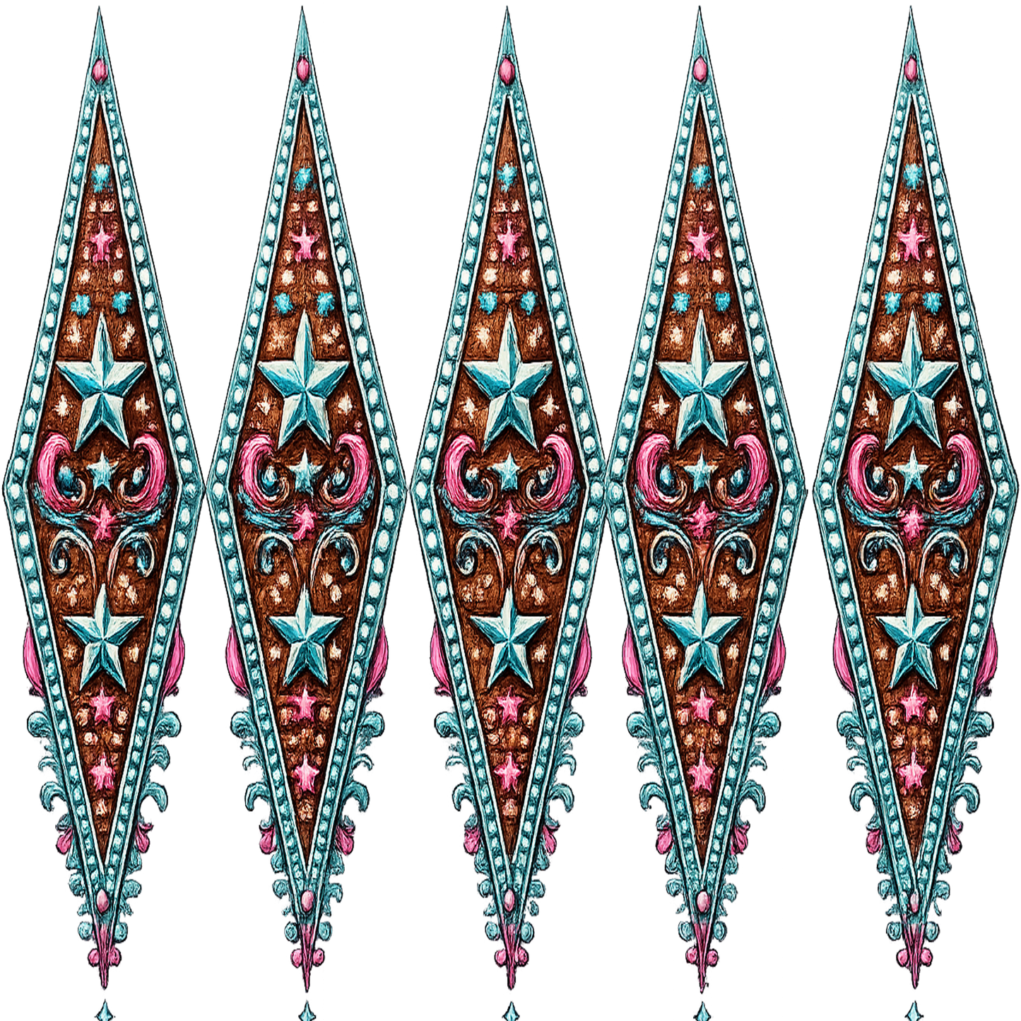 WESTERN DIAMONDS PINK