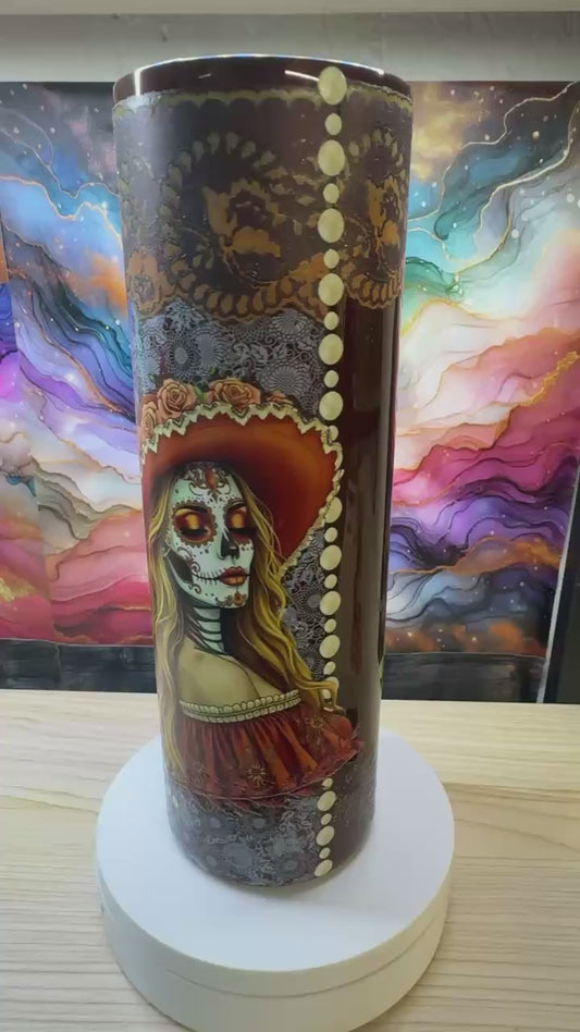 1921~ 30oz Skinny ~ MIXED MEDIA