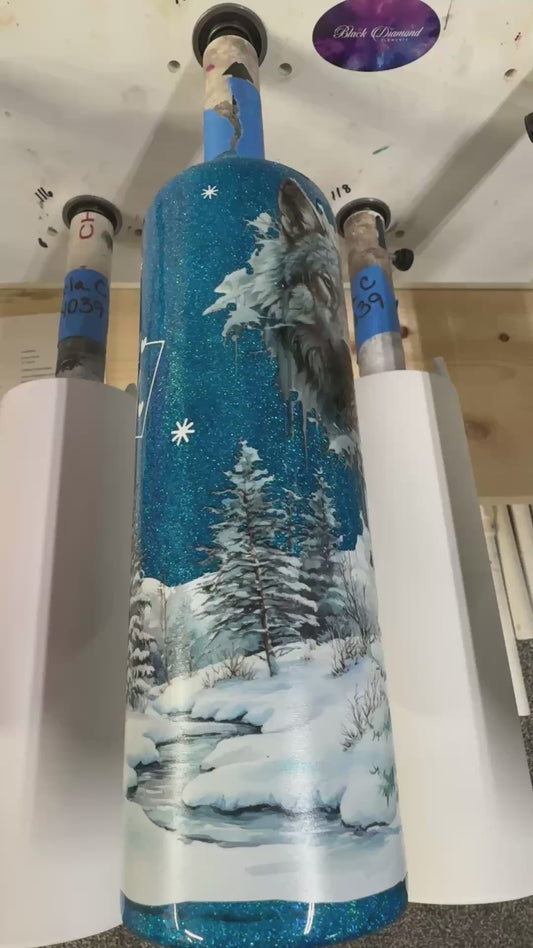 1916 ~ 30oz Skinny ~ MIXED MEDIA