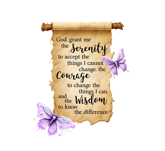 SERENITY PRAYER