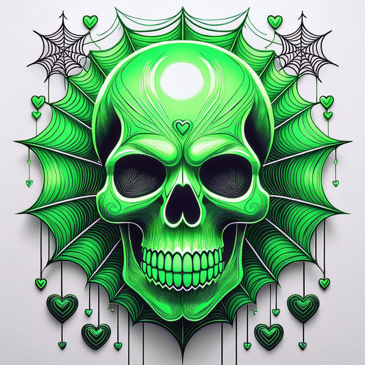 SKULL GREEN 1